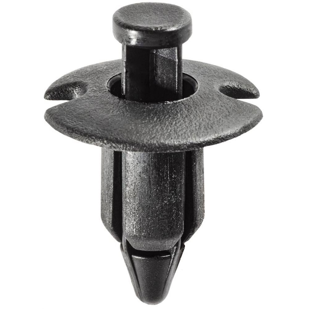 Black Plastic Automotive Rivets-Push Mount