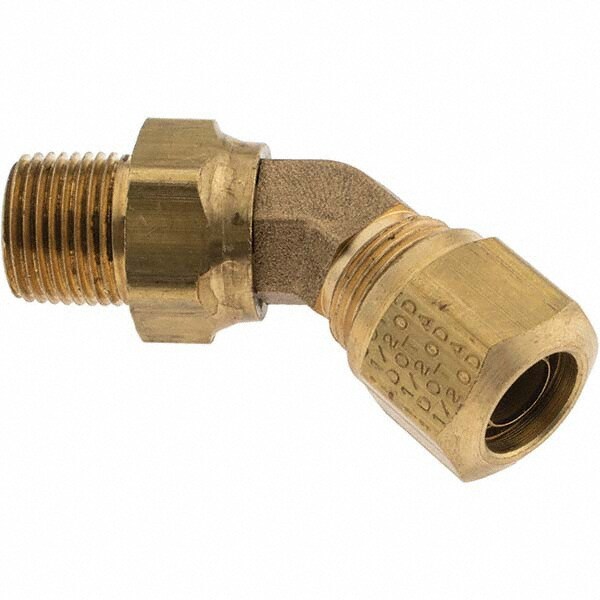 Compression Tube Elbow: 11/16-20