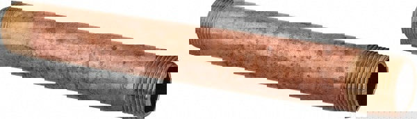 Brass Pipe Nipple: Threaded on Both Ends, 8