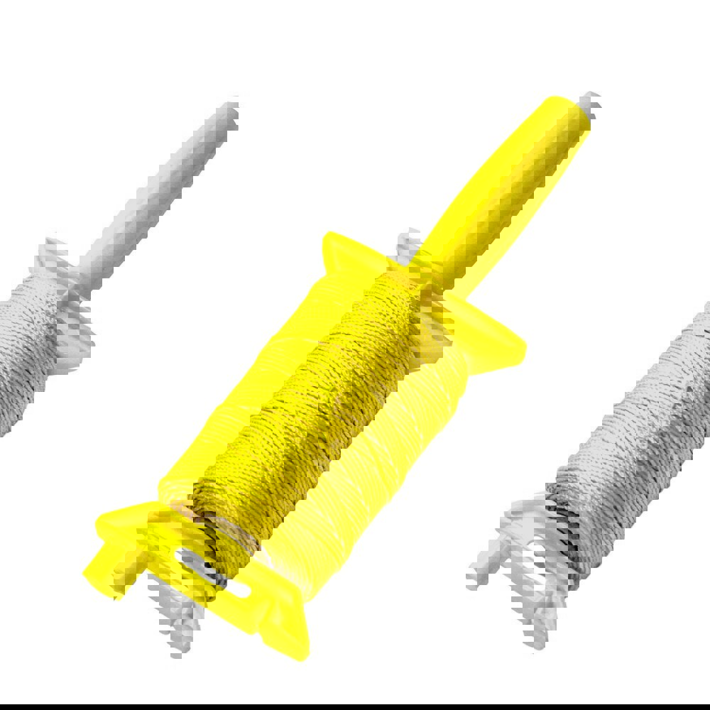 Mason Line Twine: #18 Twine Dia, Nylon, Yellow