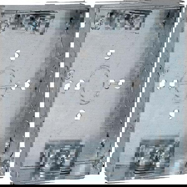 Electrical Device Box: Steel, Square, 4