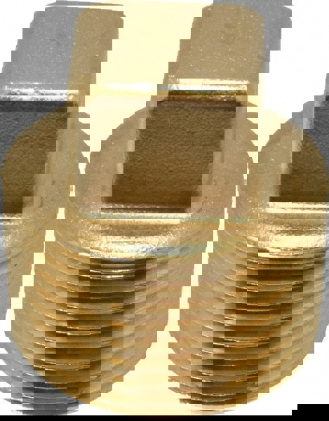 Industrial Pipe Square Head Plug: 3/4