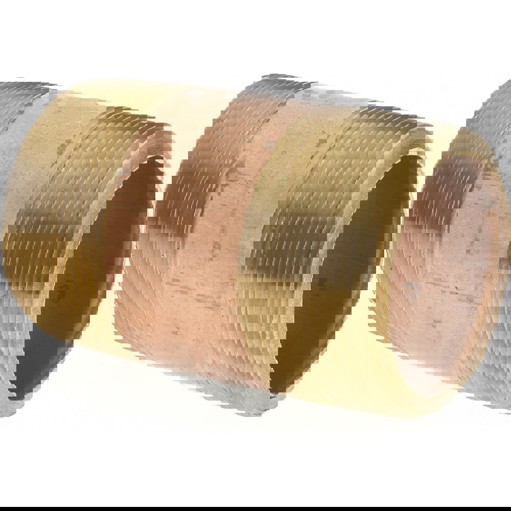 Brass Pipe Nipple: Threaded on Both Ends, 2-1/2