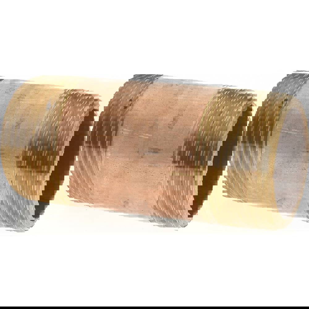 Brass Pipe Nipple: Threaded on Both Ends, 3-1/2