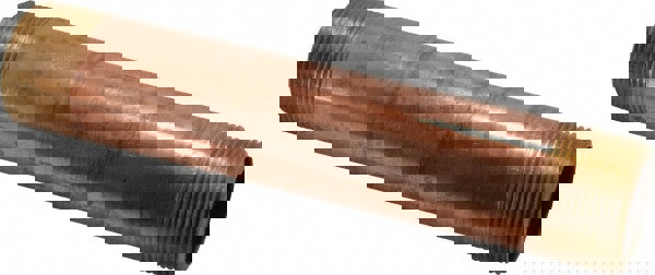 Brass Pipe Nipple: Threaded on Both Ends, 8