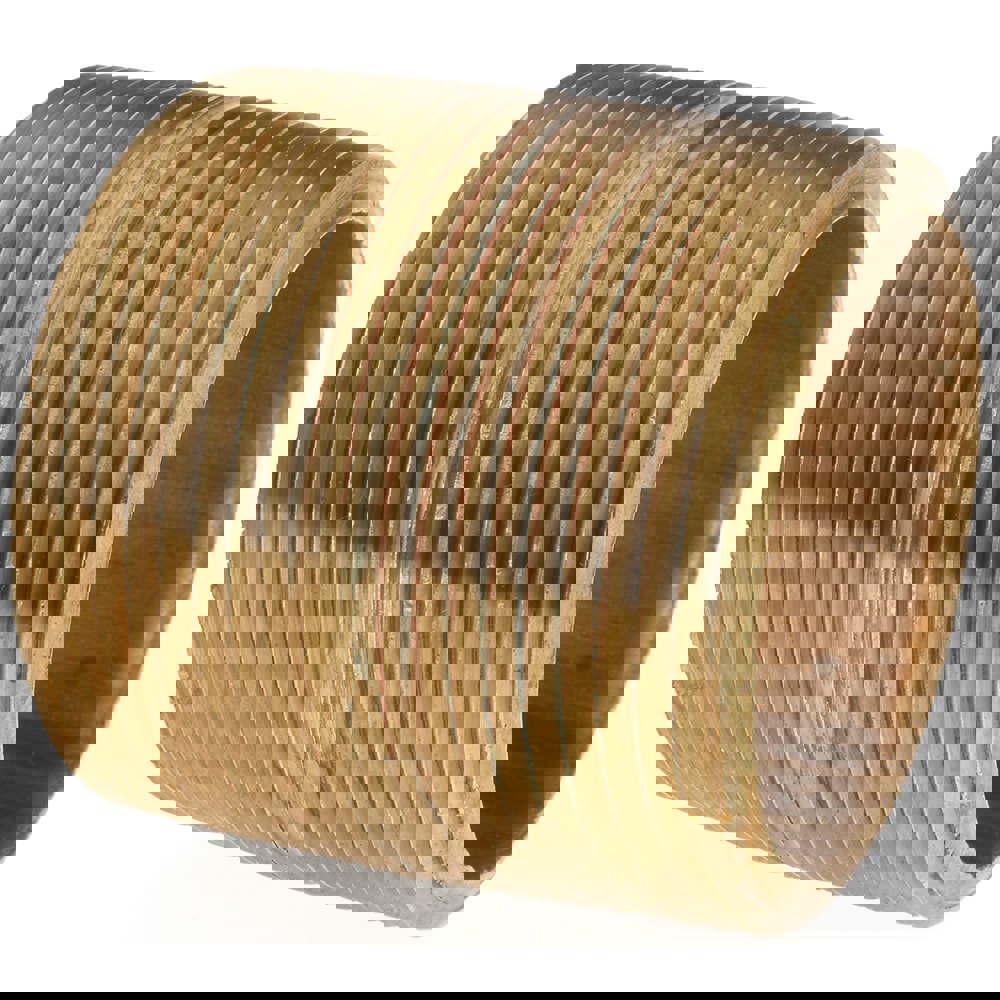 Brass Pipe Nipple: Threaded on Both Ends, 1-3/4