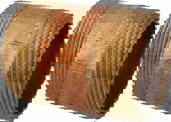 Brass Pipe Nipple: Threaded on Both Ends, 2-1/2