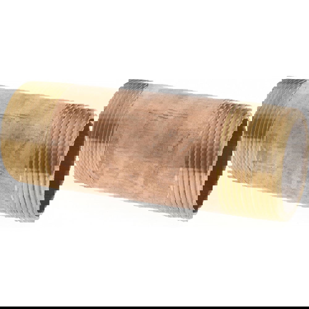 Brass Pipe Nipple: Threaded on Both Ends, 5