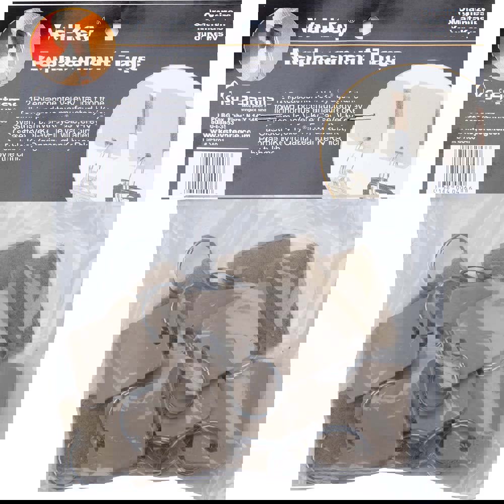 Key Control; Type: Key Tag ; Number of Keys: 0 ; Color: Tan ; Width (Inch): 1