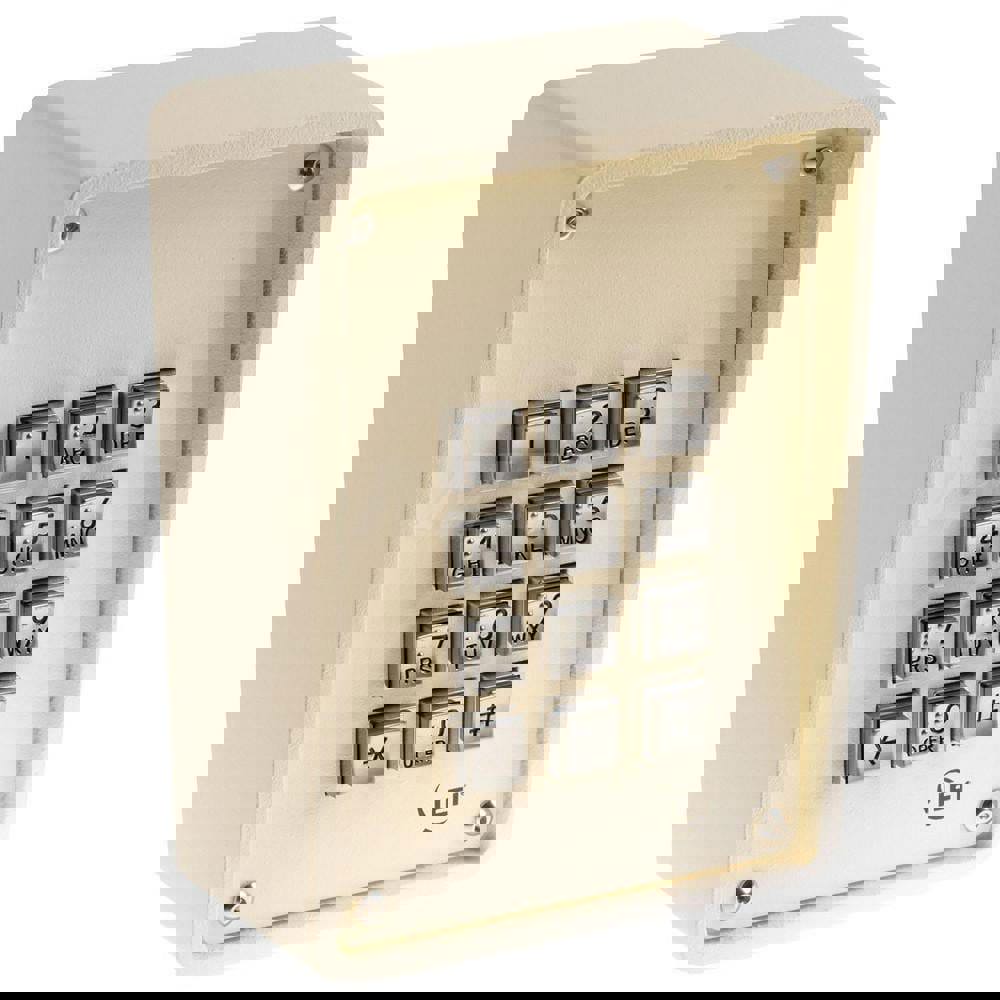 Electromagnet Lock Accessories; Accessory Type: Access Control Keypad ; For Use With: Indoor or Outdoor Applications ; Material: Aluminum