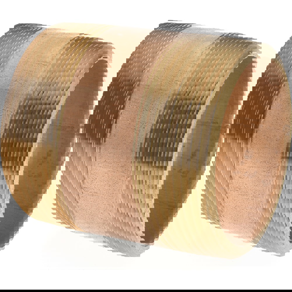 Brass Pipe Nipple: Threaded on Both Ends, 2-1/2