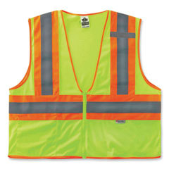 High Visibility Vest: 2X-Large & 3X-Large, General Purpose Vest