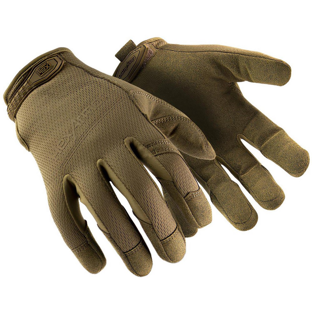 Puncture-Resistant Gloves: Size 2X-Large, ANSI Puncture 2, Leather Lined, Leather