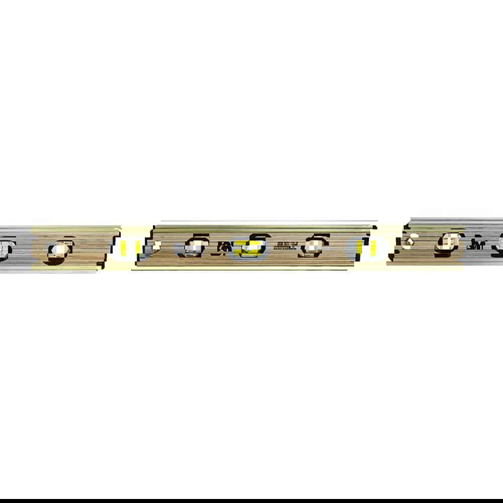 Box Beam, I-Beam & Torpedo Levels; Level Type: I-Beam ; Vial Style: Bubble ; Length (Inch): 24 ; Magnetic: No ; Body Material: Wood ; Vial Types: Clear