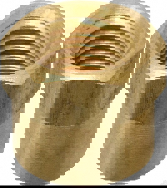 Industrial Pipe End Cap: 1/4