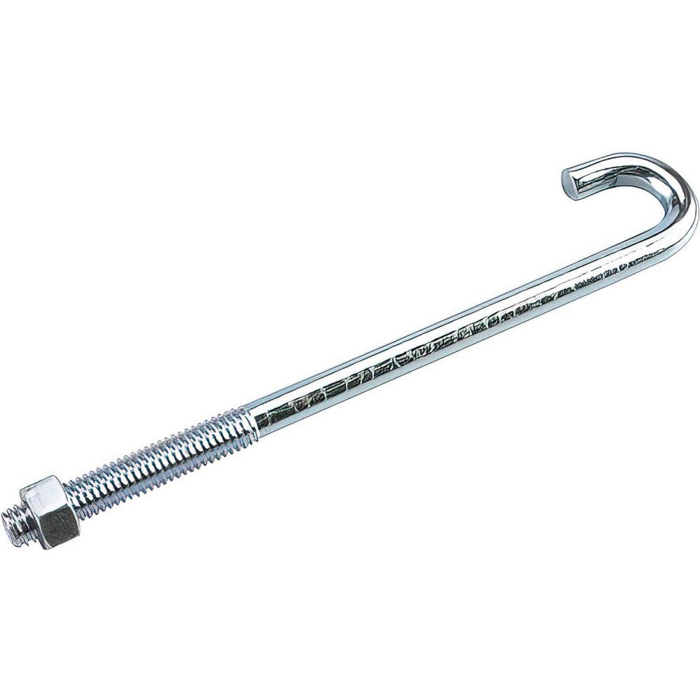 All-Purpose & Utility Hooks; Mount Type: Threaded ; Material: Metal ; Maximum Load Capacity: 225.00 ; Projection (Decimal Inch): 4.7600 ; Finish: Zinc ; Overall Length (Inch): 7