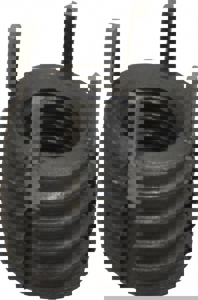 Thread Locking Insert: 5/16-18 Internal Thread, 1/2-13 External Thread, UNC, 0.43