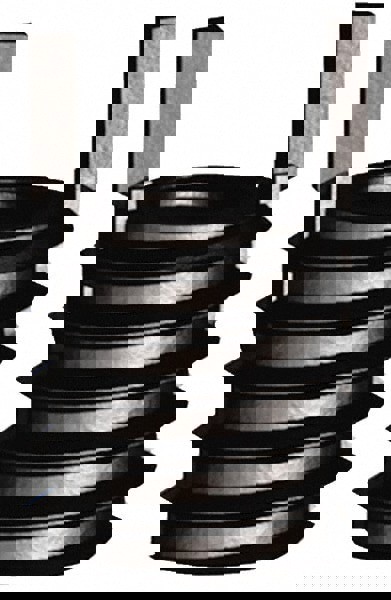 Thread Locking Insert: 1/4-20 Internal Thread, 3/8-16 External Thread, UNC, 0.37