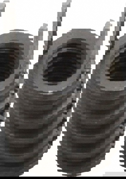 Thread Locking Insert: 1/4-28 Internal Thread, 7/16-14 External Thread, UNF, 0.37