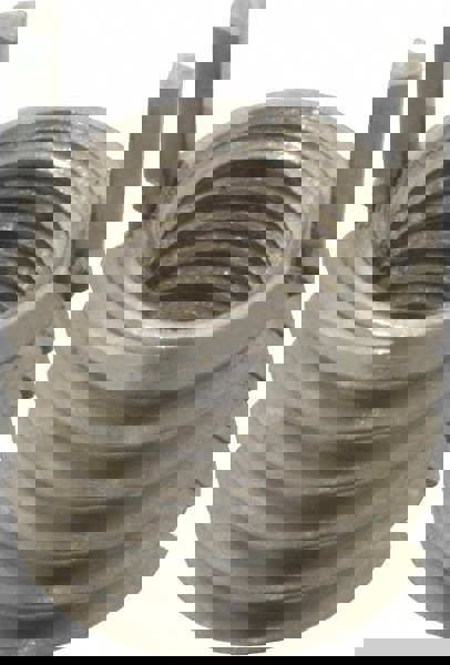 Thread Locking Insert: 1/4-28 Internal Thread, 3/8-16 External Thread, UNF, 0.37