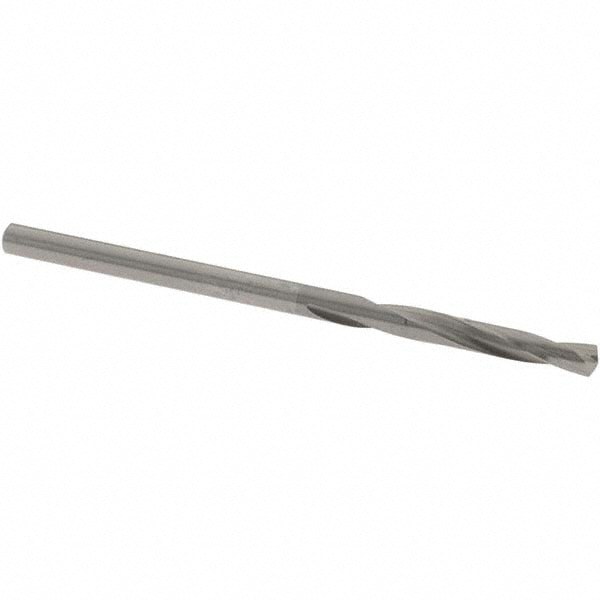 Jobber Length Drill Bit: 2.40 mm (0.0945) Dia, 135 deg, Solid Carbide