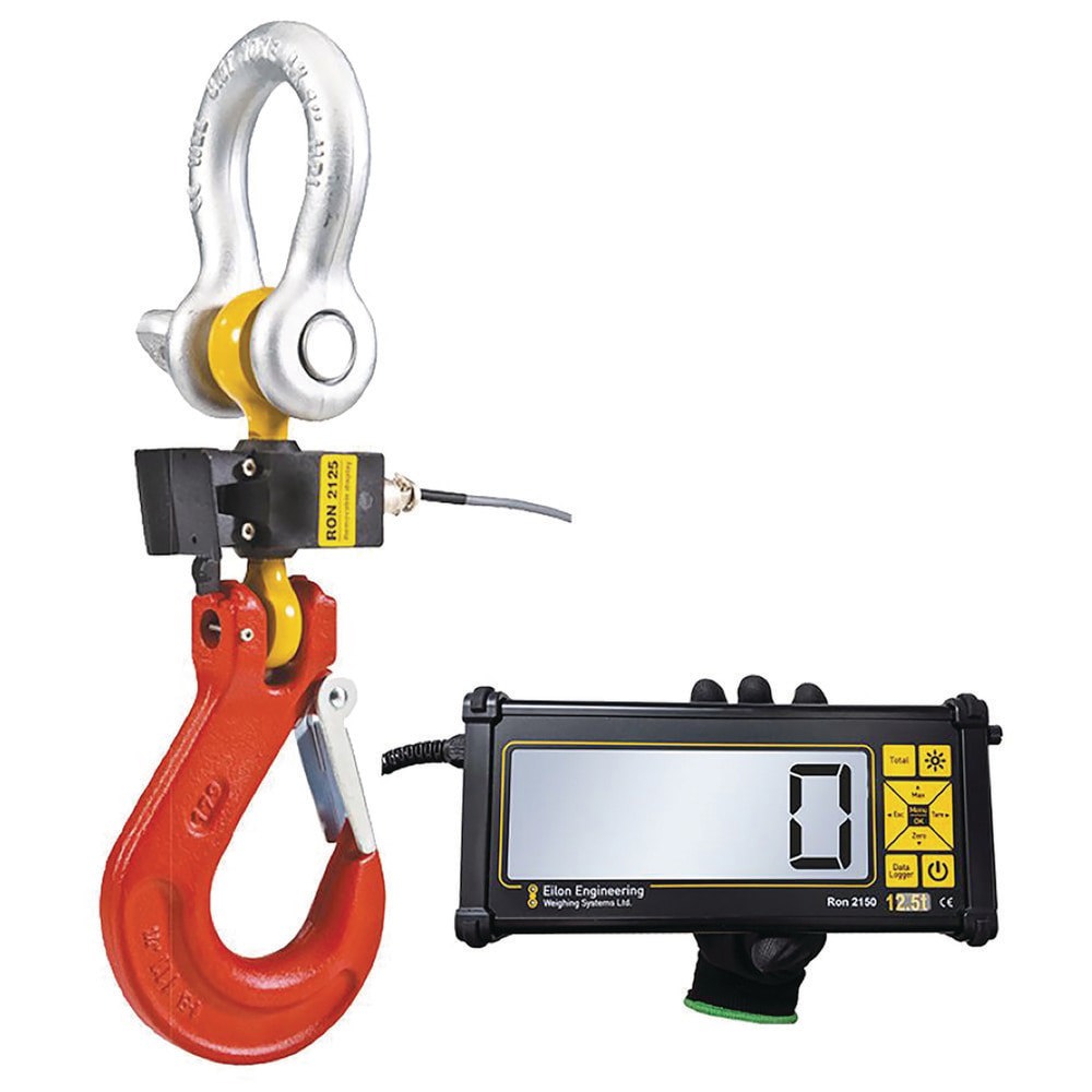 Crane Scales & Hanging Scales; Type: Hook Type Wired Crane Scale ; Capacity (Lb.): 5000.00 ; Capacity (kg): 2267.9619 ; Display Type: 5 Digit LCD; 6 Digit LCD ; Scale Type: Crane Scale