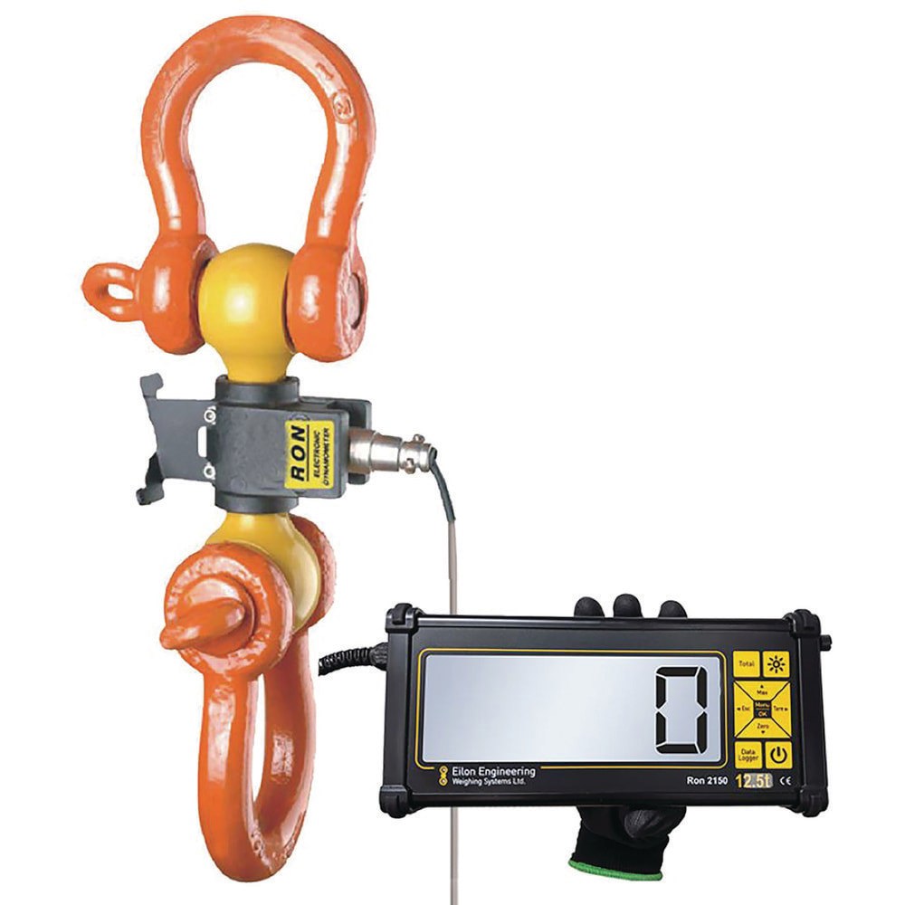 Crane Scales & Hanging Scales; Type: Shackle Type Wired Dynamometer ; Capacity (Lb.): 60000.00 ; Capacity (kg): 27215.5422 ; Display Type: 5 Digit LCD; 6 Digit LCD ; Scale Type: Dynamometer