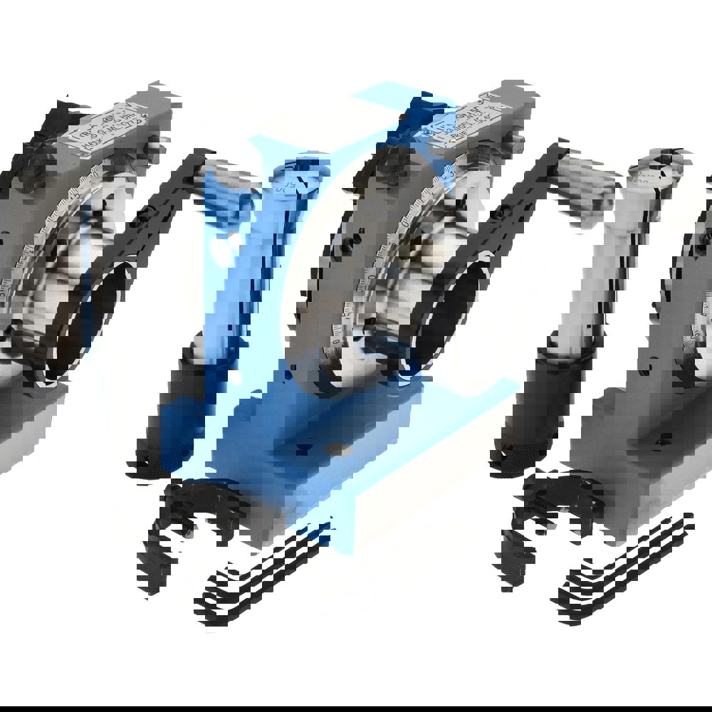 5C Compatible, 24 Increment, Horizontal Combination V-Block & Collet Indexer