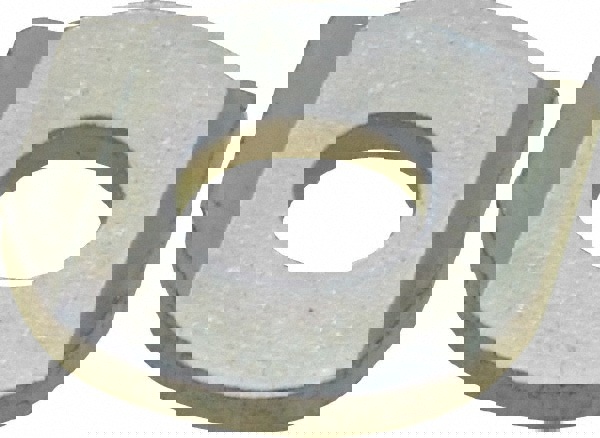 Zinc Plated, Carbon Steel, Flanged Washer for 1/4