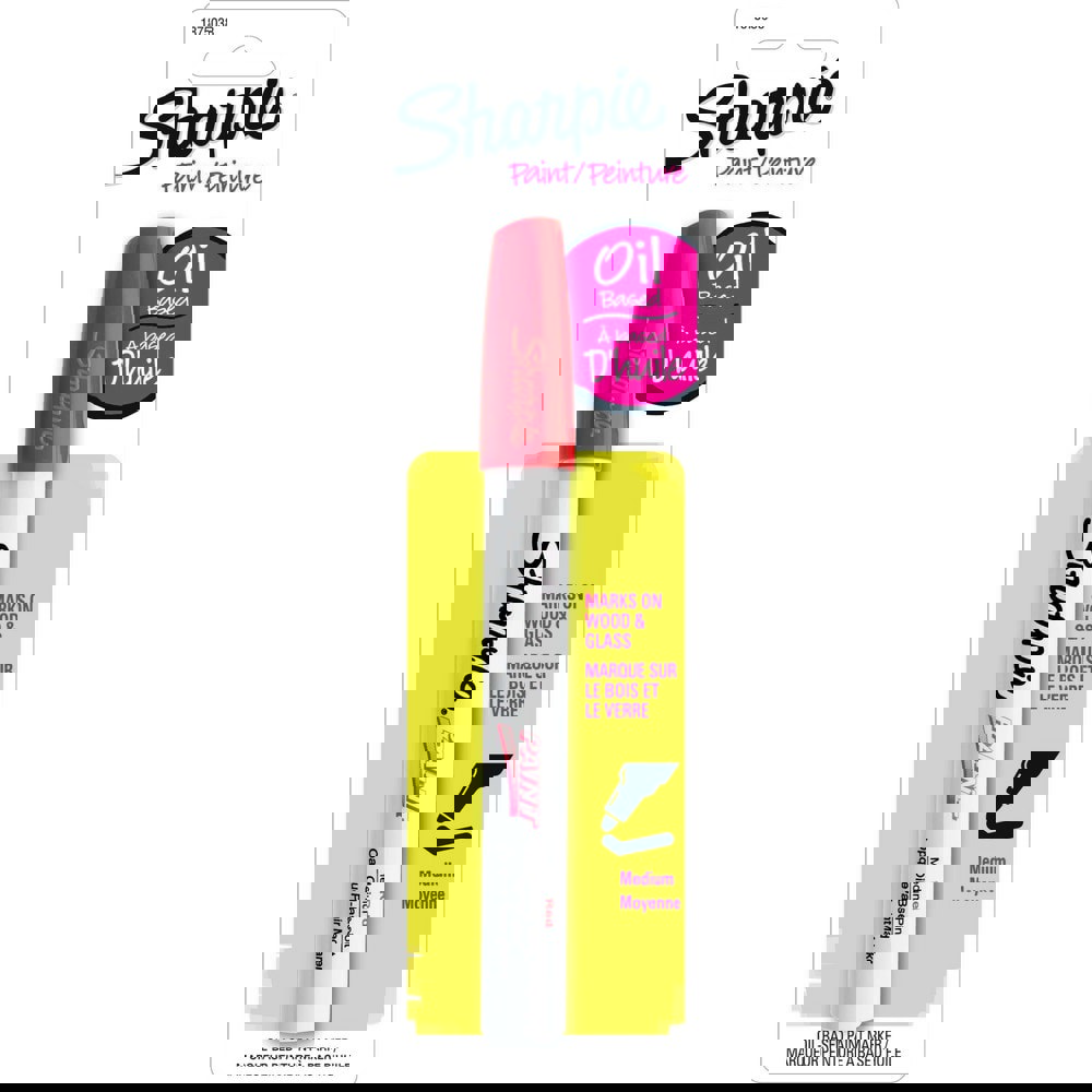 Markers & Paintsticks; Marker Type: Paint ; Tip Shape: Medium ; Color Family: Red ; Ink Type: Oil Base ; Number Of Pieces: 1 ; UNSPSC Code: 27112300