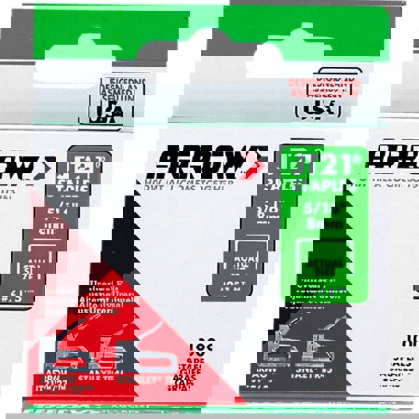 Galvanized Steel Light-Duty Staple: 5/16