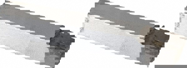 Single Point Tool Bit: 7/16'' Shank Width, 7/16'' Shank Height, C2 Solid Carbide Tipped, RH, BR, Lead Angle Turning