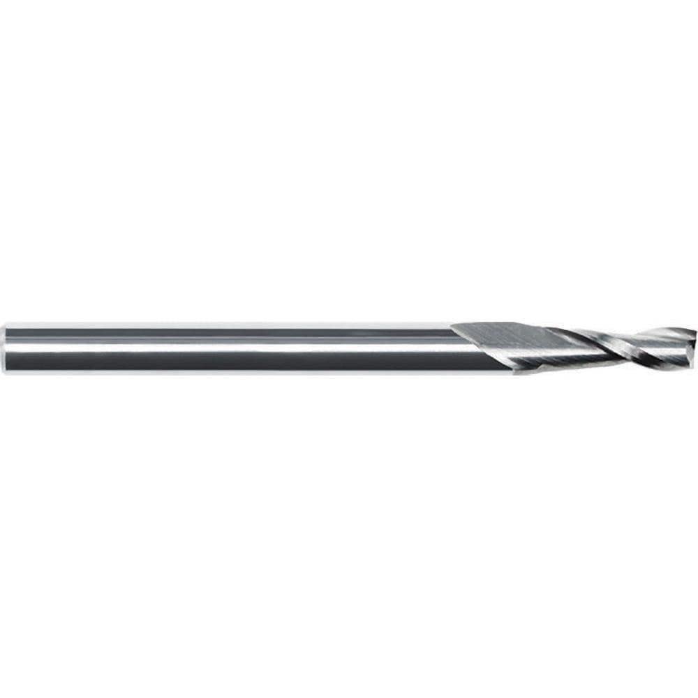 Ball End Mills; Mill Diameter (Decimal Inch): 0.0150 ; Number Of Flutes: 2 ; End Mill Material: Solid Carbide ; Length of Cut (Decimal Inch): 0.0450 ; Shank Diameter (Inch): 1/8 ; Shank Diameter (Decimal Inch): 0.1250