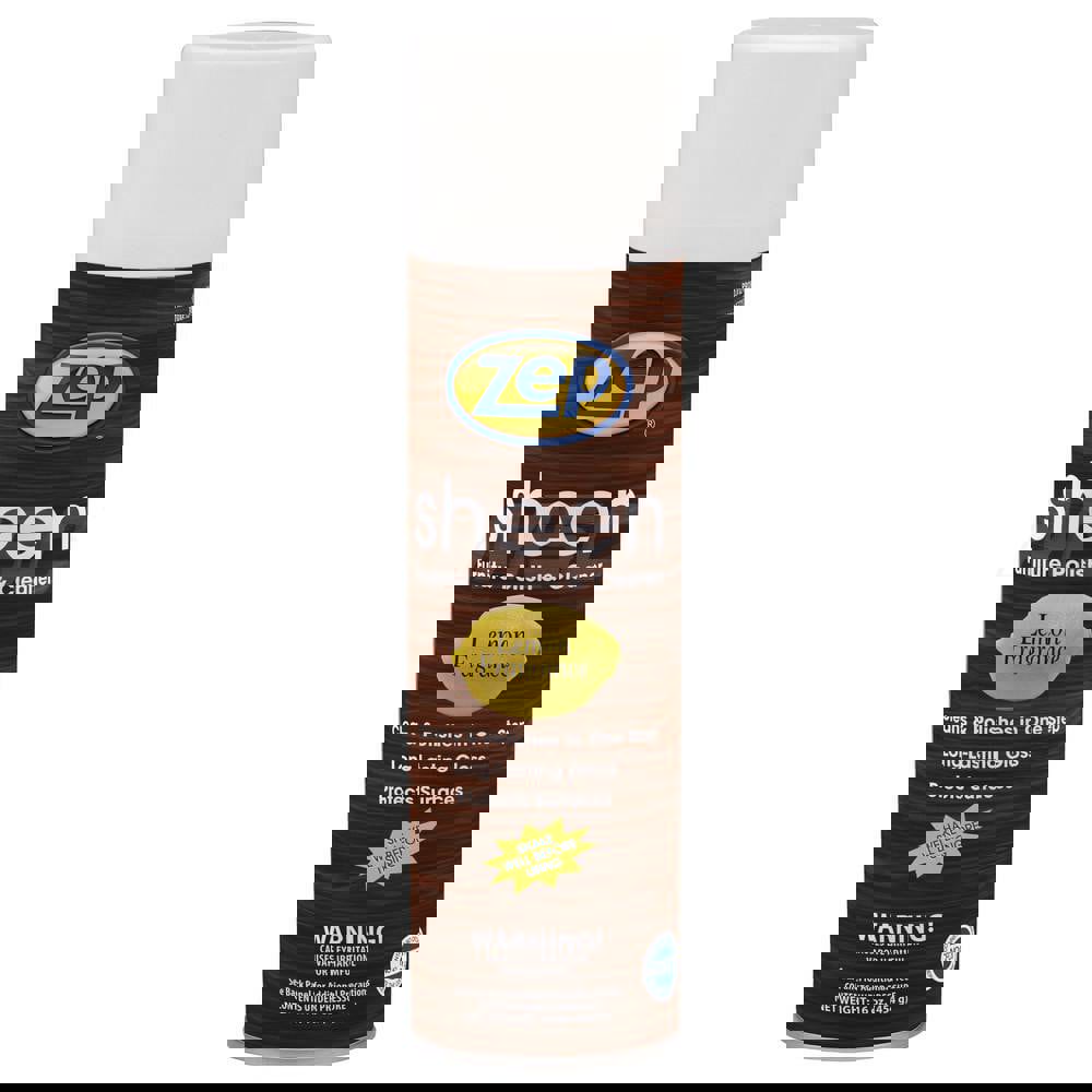 Furniture Polish: 16 fl oz Aerosol Can, Lemon Scent