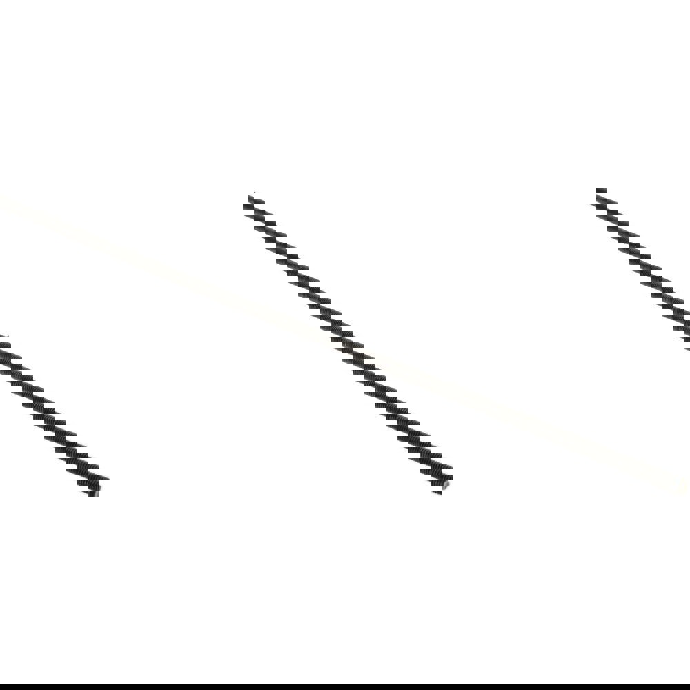 Threaded Rod: 1/4-28, 6' Long, Low Carbon Steel