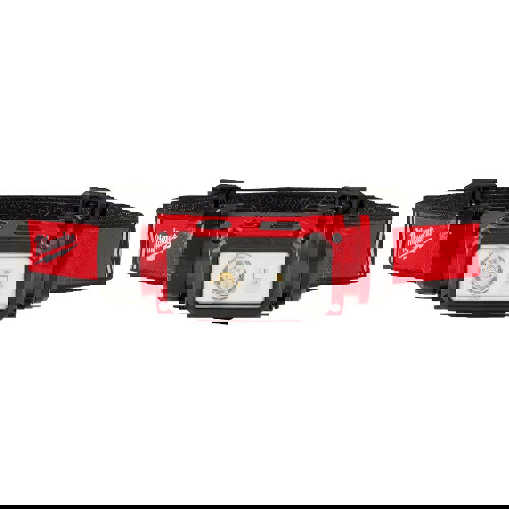 Flashlights; Light Output: 500 lm; Lamp Material: Plastic; Run Time: 20 h; Beam Distance: 120 m; Lumens: 600; Light Output Modes: High/Low; Voltage: 4.00; Housing Color: Red; Number Of Light Modes: 5; Batteries Included: Yes; Overall Length: 4.05; Battery