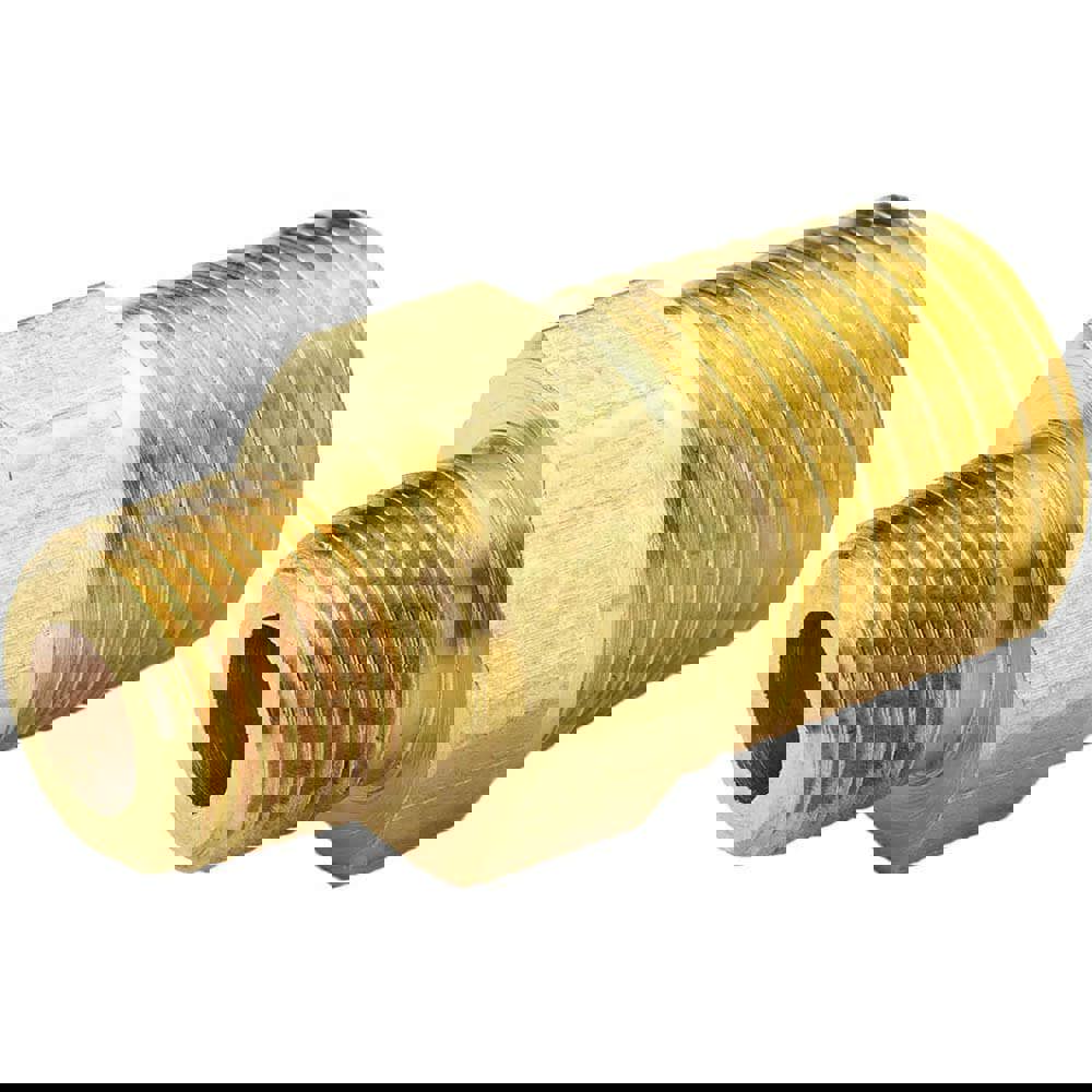 Industrial Pipe Hex Plug: 1/2 x 3/8