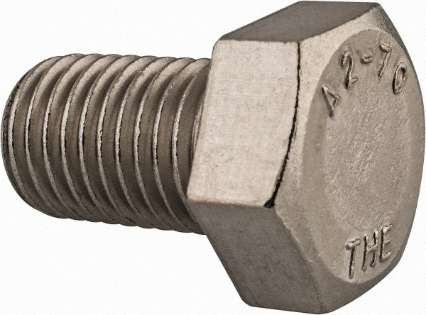 Hex Head Cap Screw: M16x2, 25.00 mm Length Under Head, Grade 18-8 & Austenitic Grade A2 Stainless Steel