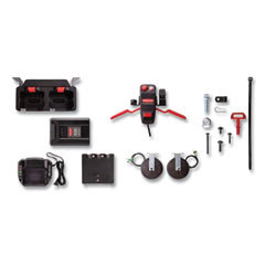 Cart Accessories; Accessory Type: Motorized Retrofit Kit ; For Use With: Compact and Full Size Housekeeping Carts (FG6189/90/91/92, FG9T1900, 1969596) ; Overall Width: 17 ; Overall Length: 24.41 ; Overall Height: 10.04in ; Color: Black