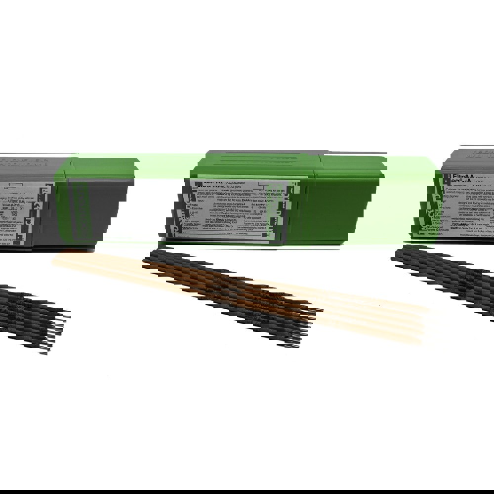 Arc Welding Rods & Electrodes; Type: Electra AAA Maintenance Welding Electrode ; Rod Shape: Round ; Length (Inch): 14in ; Application: Cuts, grooves, pierces, gouges and preps all metals, except magnesium ; Welding Polarity: DCEN