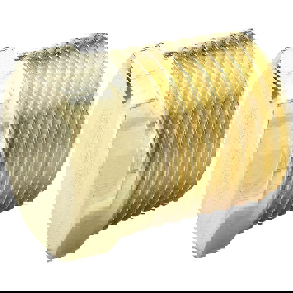 Industrial Pipe Hex Plug: 3/8