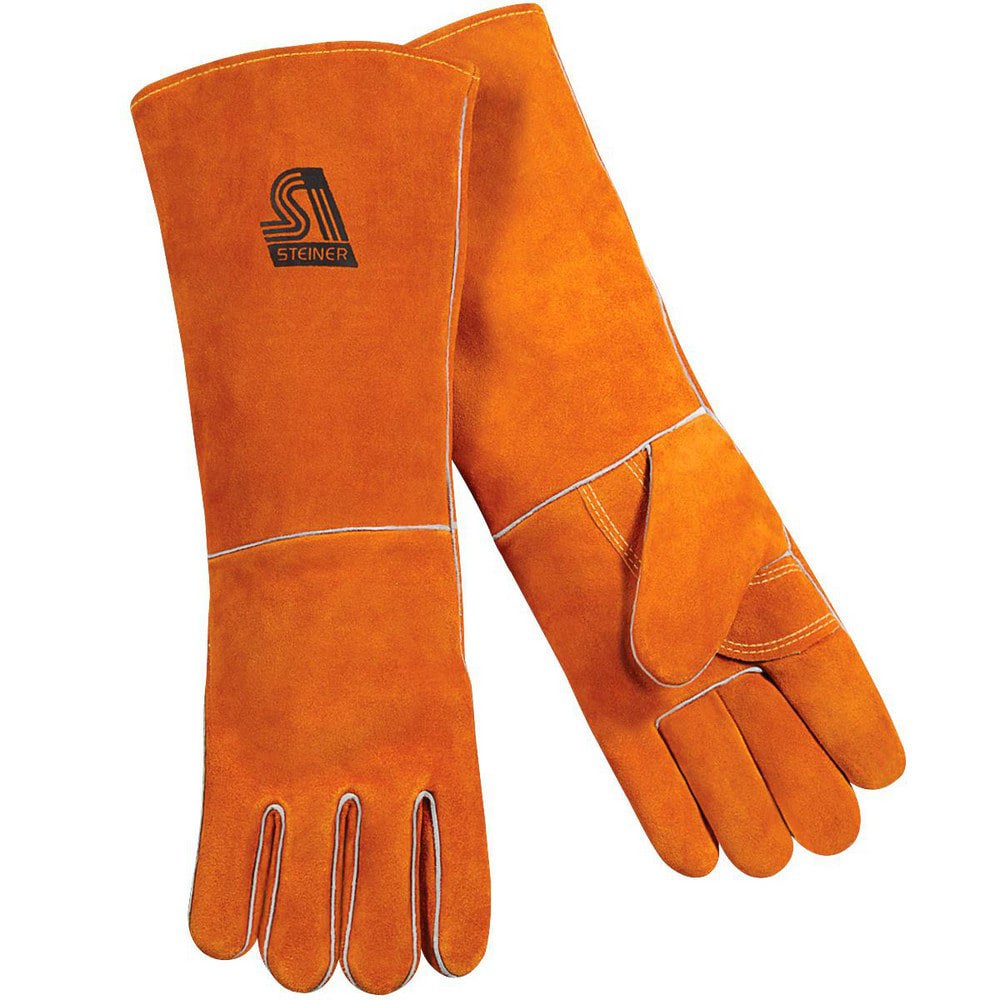 Welding Gloves: Leather, Stick Welding Application
