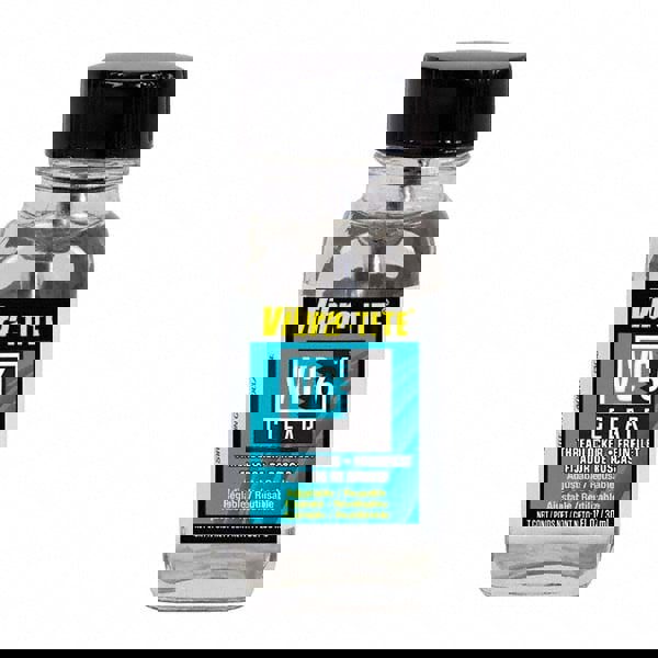 Threadlocker: Clear, Liquid, 1 oz, Bottle