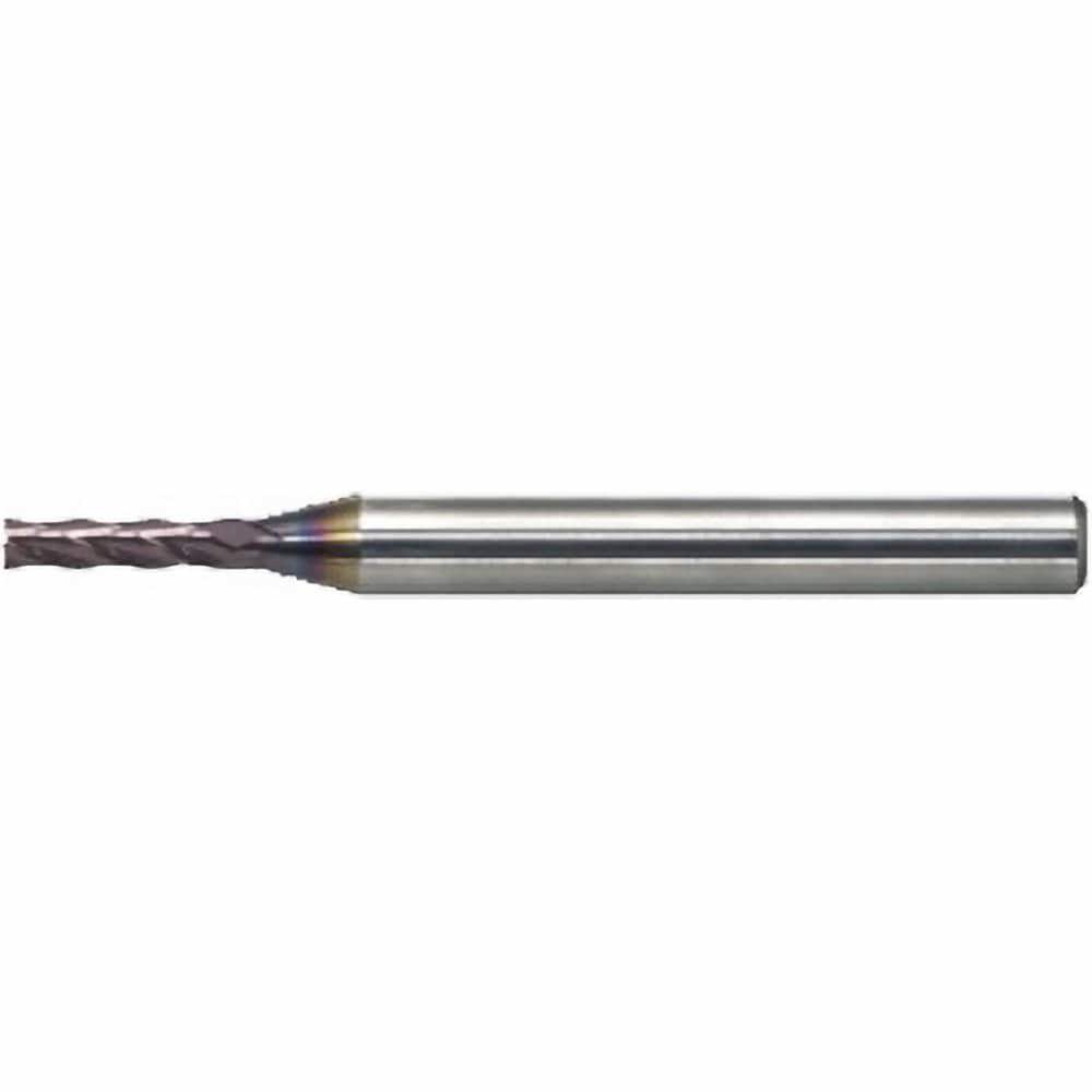 Square End Mills; Mill Diameter (mm): 2.00 ; Mill Diameter (Decimal Inch): 0.0787 ; Number Of Flutes: 4 ; End Mill Material: Solid Carbide ; Length of Cut (Decimal Inch): 0.3150 ; Length of Cut (mm): 8.00