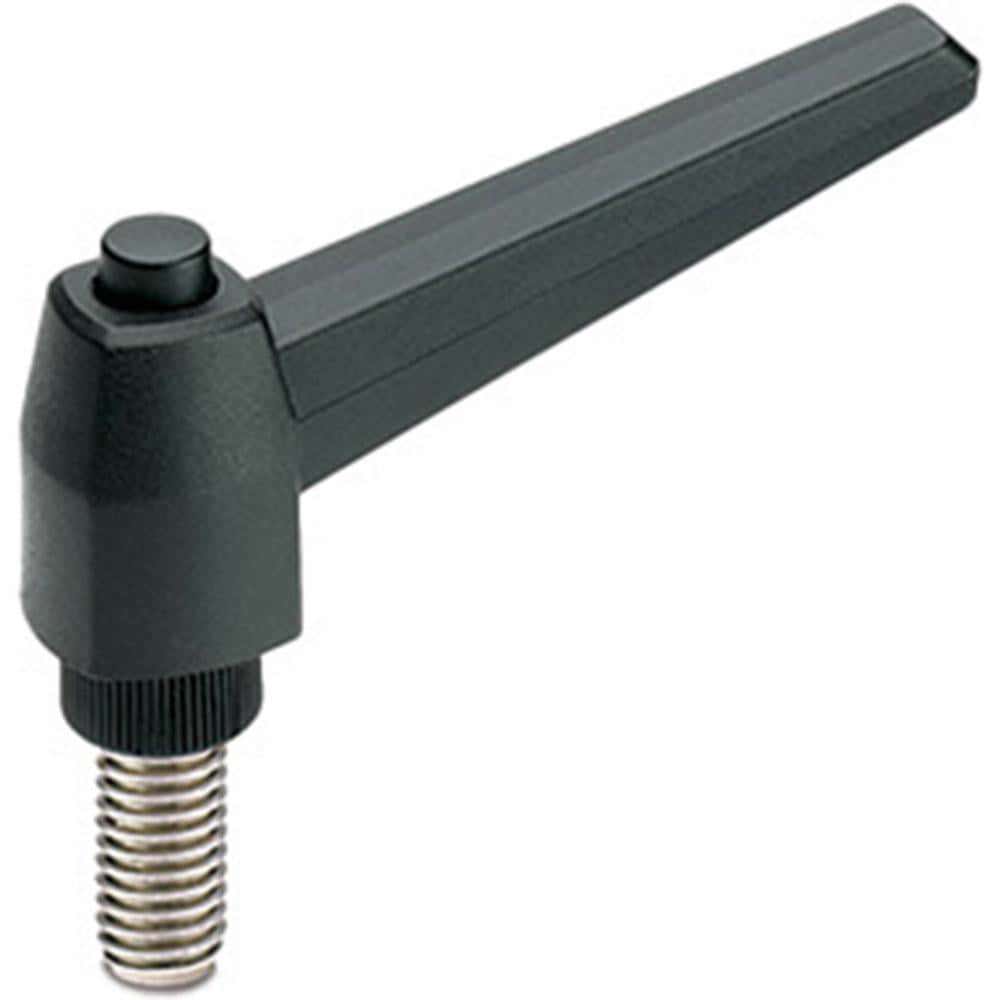 Clamp Handle Grips; For Use With: Portable Tools ; Grip Length: 82.0000 ; Material: 2024 Aluminum ; Spindle Thread Size: M12 ; UNSPSC Code: 40151566