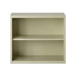Bookcase: 2 Shelves, 200 lb Shelf Capacity