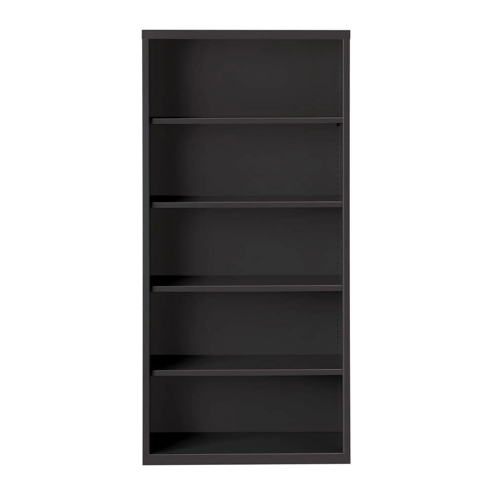 Bookcase: 5 Shelves, 200 lb Shelf Capacity