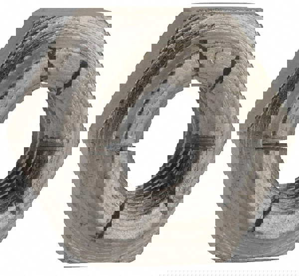 5/16-18 UNC Grade 2 Heavy Hex Lock Nut with Expanding Flex Top