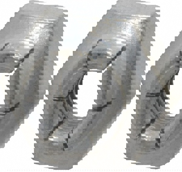 1/4-20 UNC Grade 2 Heavy Hex Lock Nut with Expanding Flex Top