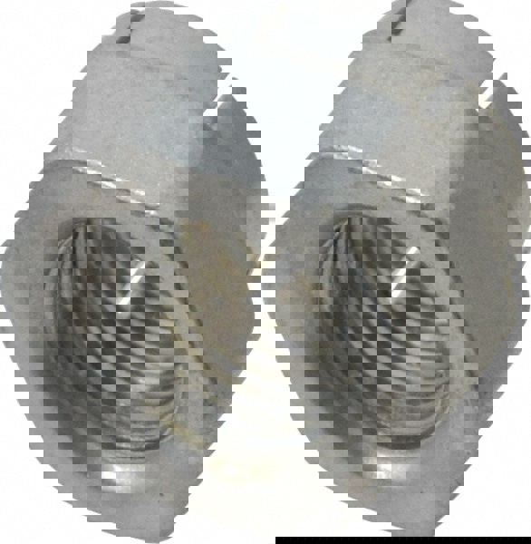 3/8-24 UNJF Grade 2 Hex Lock Nut with Expanding Flex Top